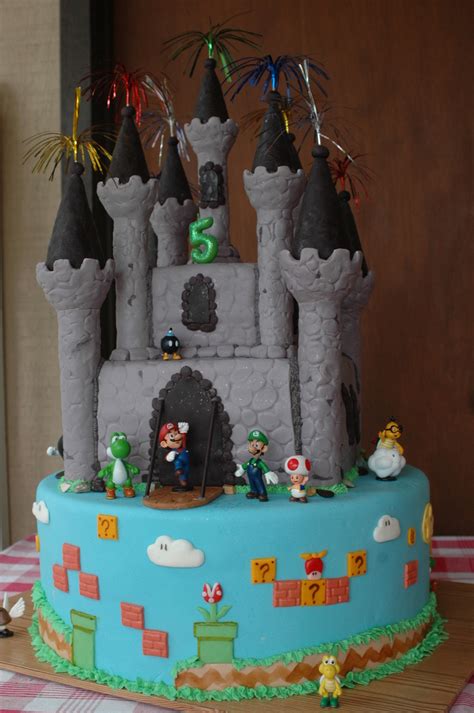 Super Mario Bros Castle - CakeCentral.com