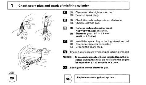 97 Toyota Corolla 18 P0301 Diagnostic Procedure