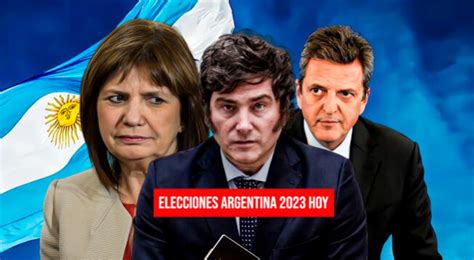 Resultados Finales De Elecciones Argentina 2023 Massa Y Milei Pasan A