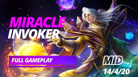 Miracle S Invoker Mastering The Art Of Sunstrikes Dota 2 Gameplay