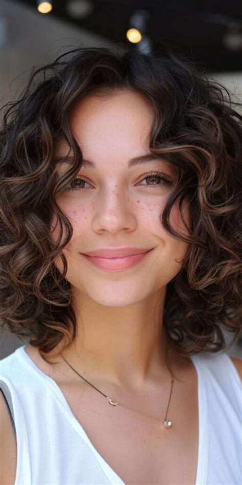 24 Chic And Easy Medium Curly Hairstyles In 2024 Medium Curly Hair Styles Curly Hair Styles