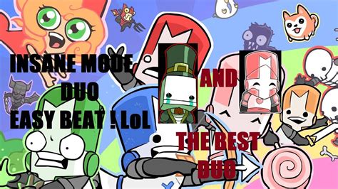 Castle Crashers Insane Mode Duo Part Youtube