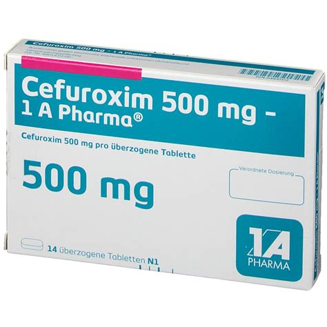 Cefuroxim Mg A Pharma St Mit Dem E Rezept Kaufen Shop Apotheke