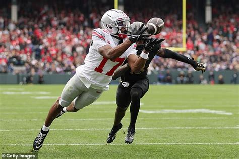 Ohio State Star Carnell Tate Scores Two Touchdowns In Return To Native