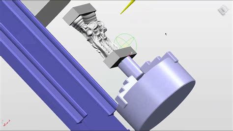 4th Axis Milling Simulation PowerMill YouTube