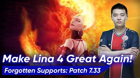 Lina Support By Psg Lgd Whyuosm Le Dota Pro Supports Youtube