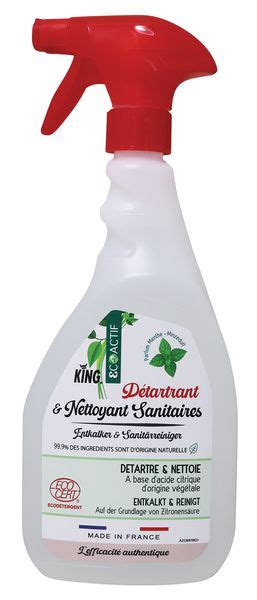 Nettoyant détartrant sanitaires King Ecocert Securimed