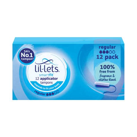 Lil-Lets Applicator Tampons Regular 12 Tampons - Med365