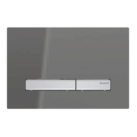 Geberit Sigma 20 Black And Bright Chrome Actuator Plate Stiles