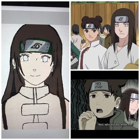 If neji and tenten had a child (fanart) : r/Naruto