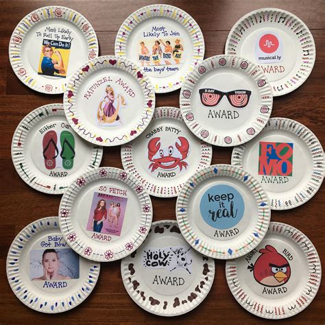 Paper Plate Award Ideas - IDEASWI