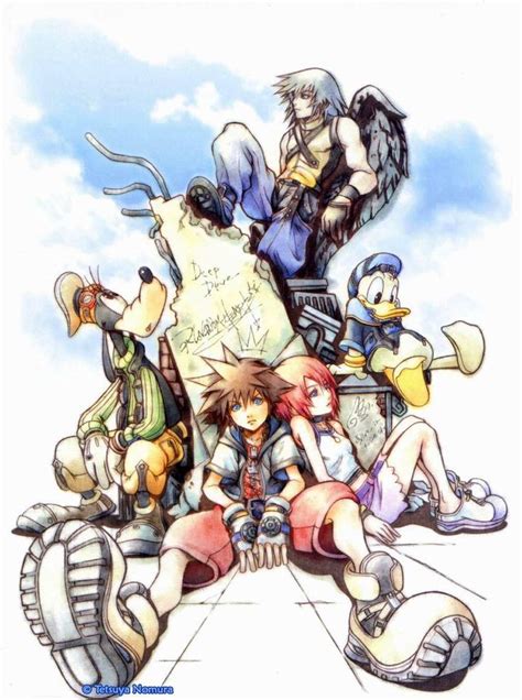 Official Artwork Galleries Kingdom Hearts Final Mix Kingdom Hearts