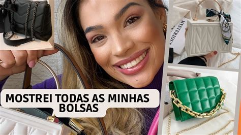 Mostrei Todas As Minhas Bolsas Desde A Mais Baratinha Youtube