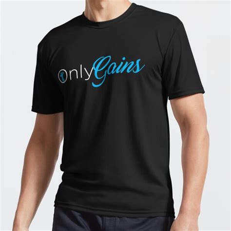 Only Gains Two Active T Shirt For Sale By Gainsonlygains Redbubble