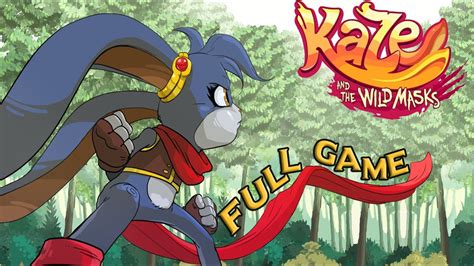 Kaze And The Wild Masks Full Game All Collectibles Found No