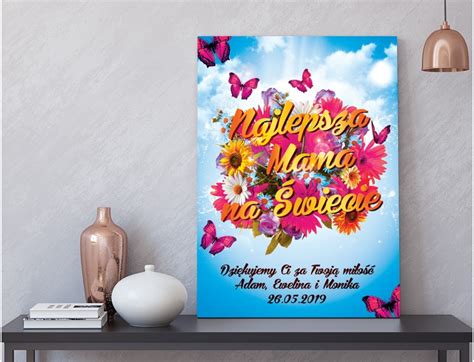 Plakat Lub Obraz Najlepsza Mama Na Wiecie Digitaldruk