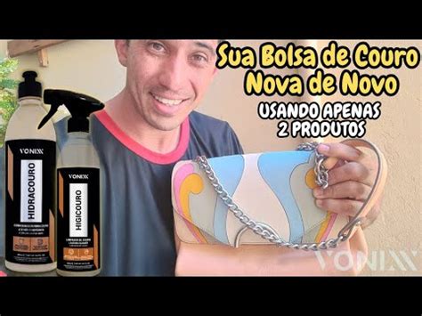 Como Limpar Bolsa De Couro Feminina Higicouro E Hidracouro Vonixx