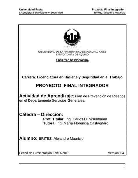 PDF PROYECTO FINAL INTEGRADOR Actividad De Aprendizaje DOKUMEN TIPS