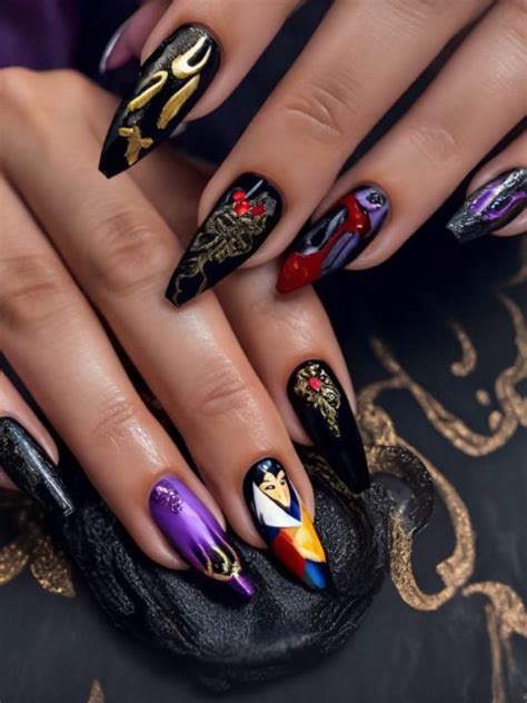 Spooky Disney Halloween Nail Designs And Ideas Sarah Scoop