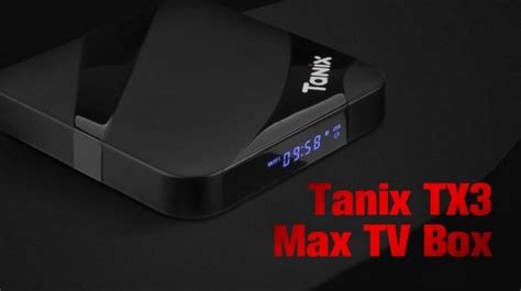 FIRMWARE Tanix TX3 Max Con SoC Amlogic S905W 01 11 2018