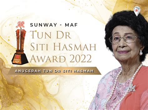 Tun Dr Siti Hasmah Award Malaysian Aids Foundation