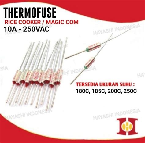 Thermofuse Fuse A V Magic Thermal Termofuse Pcs Lazada