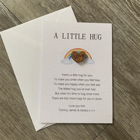 Pocket Hug Poem Printable