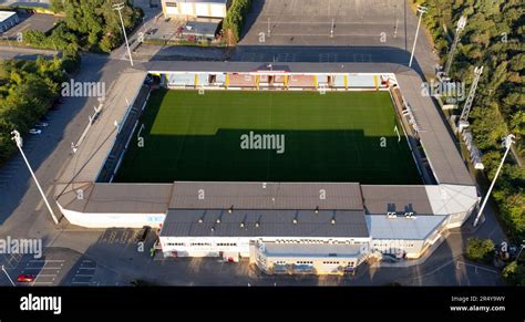 Aerial View Of Glanford Park Home Of Scunthorpe United Fc It Was Also