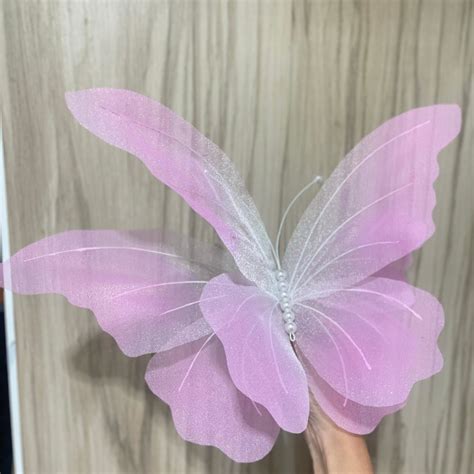 Borboleta De Organza Elo Produtos Especiais