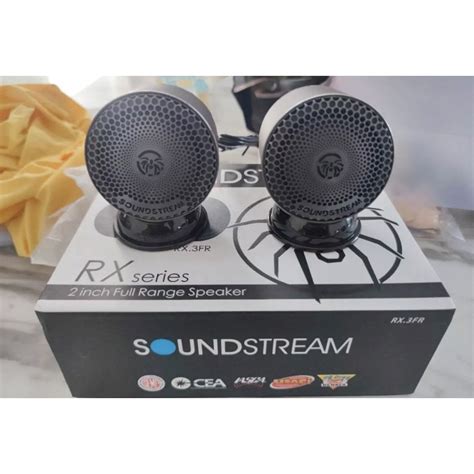 New Soundstream Full Range Speaker Rx3fr Double Side Bassmidtweeter