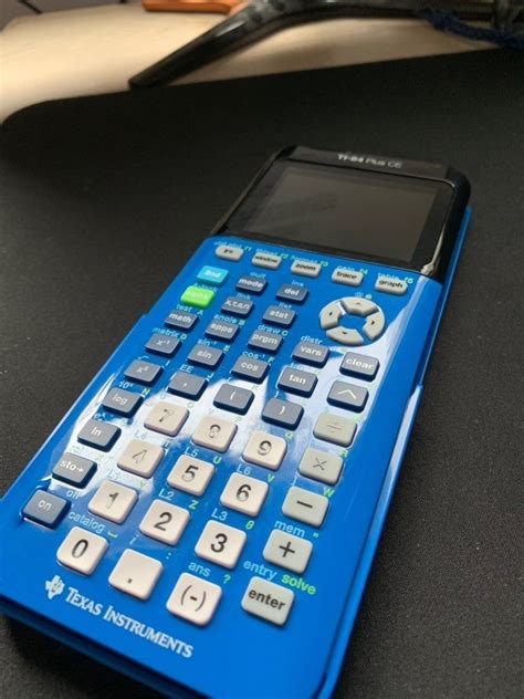 Calculator Ti 84 Blue