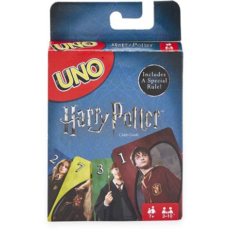 Uno Harry Potter Card Game Big W