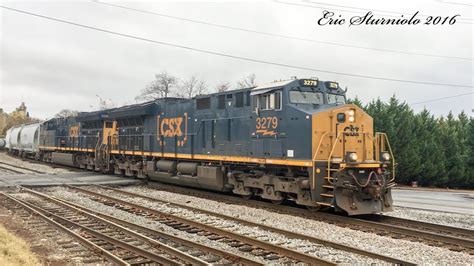 Csxt Et Ah Leads Csx Q Northbound At Cp North Elizabeth In