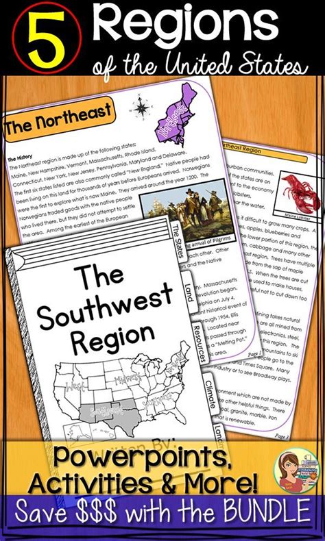 4 Regions Of Us Lesson Plan 5th Grade