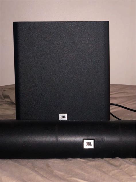 Jbl Cinema Sb Powered Home Theater Soundbar With Wireless Subwoofer