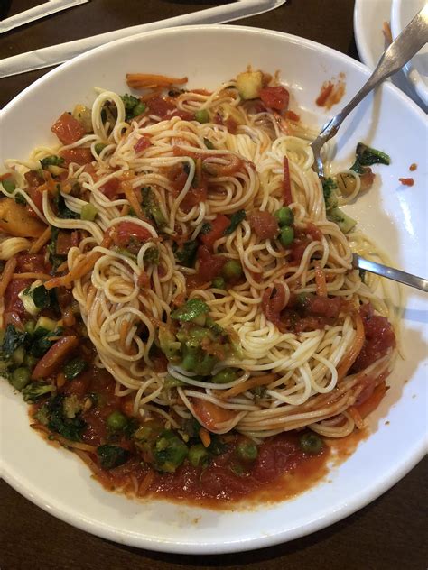 Olive Garden Makes It So Easy To Create Vegan Dishes Angel Hair Pasta