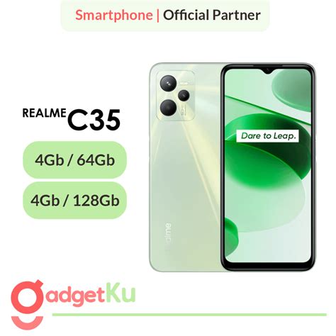 Jual REALME C35 4 64Gb 4 128Gb Garansi Resmi REALME Indonesia Shopee