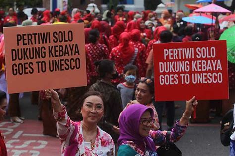 Indonesia Tak Gabung Empat Negara Usul Kebaya Jadi Warisan Budaya Dunia