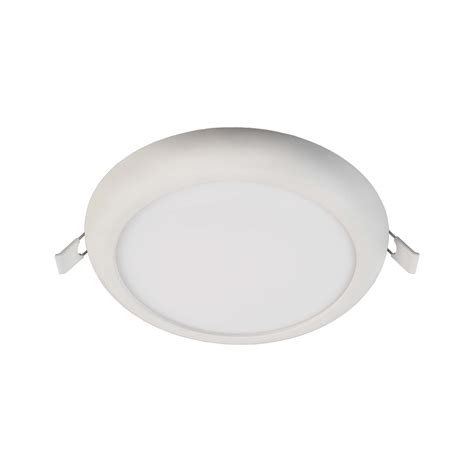 Led Recessed Ceiling Light Zaurak White Round Ø 18 Cm Uk