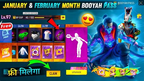 Next January February Booyah Pass Next Booyah Pass Free Fire