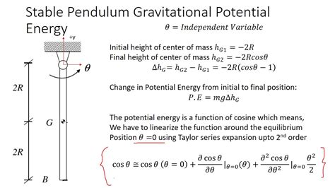 Lecture 3 Pendulum And Gravitational Potential Energy Youtube