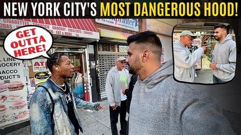 INSIDE THE MOST DANGEROUS HOOD OF NEW YORK CITY YouTube