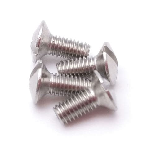 Slotted Oval Head Machine Screws Years Screw Factory