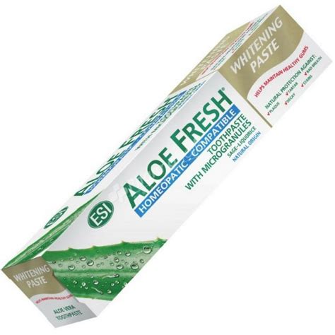 Esi Aloe Fresh Gel Toothpaste Whitening Paste