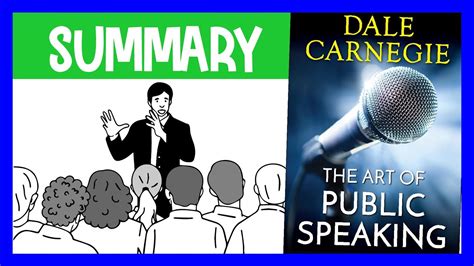 The Art Of Public Speaking Dale Carnegie Summary