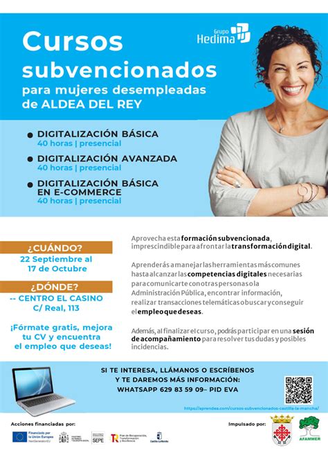 Aldea Del Rey Convoca Un Curso De Habilidades Digitales Para Mujeres