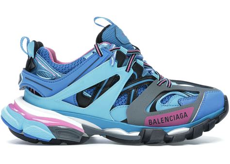 Pink Blue And Black Balenciaga Track Cheap Factory Oceanproperty