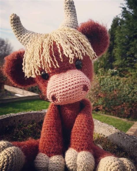 Highland Cow Crochet Pattern