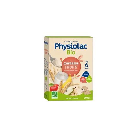 Gilbert Physiolac Bio Lait De Suite Me Ge Formule Epaissie Bio De