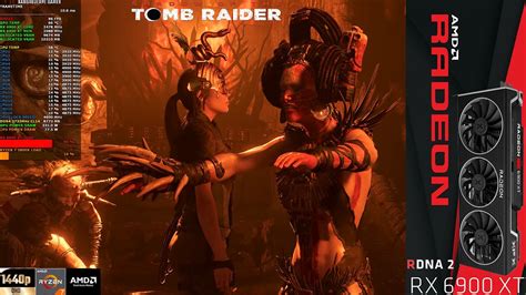 Shadow Of The Tomb Raider Ray Tracing Ultra Settings 1440p Rx 6900 Xt